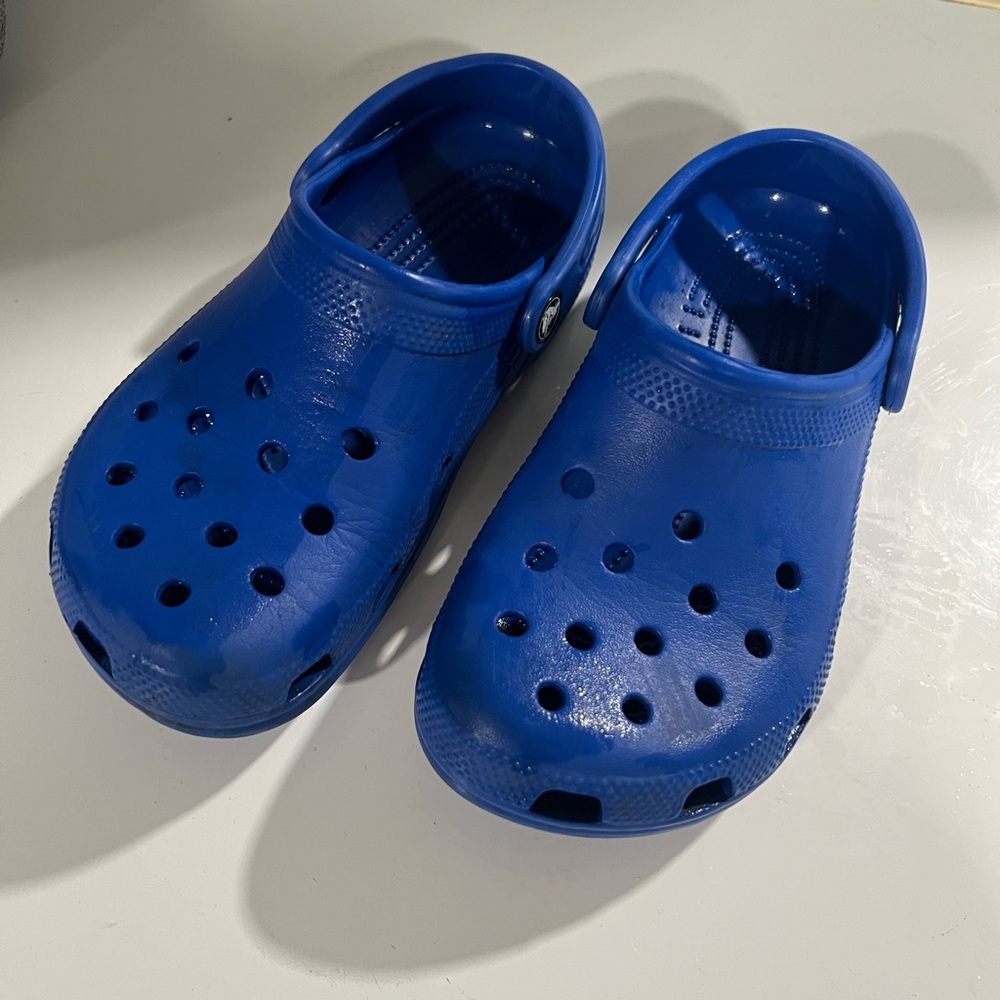 Blue Croc Clogs, Kids 5